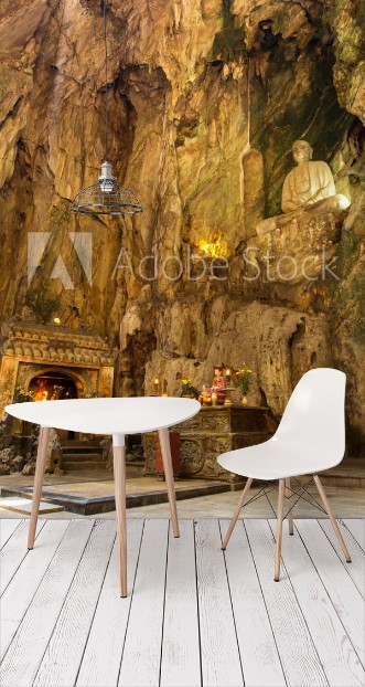 Picture of Buddhist pagoda in Huyen Khong cave in Marble Mountains at Da Na